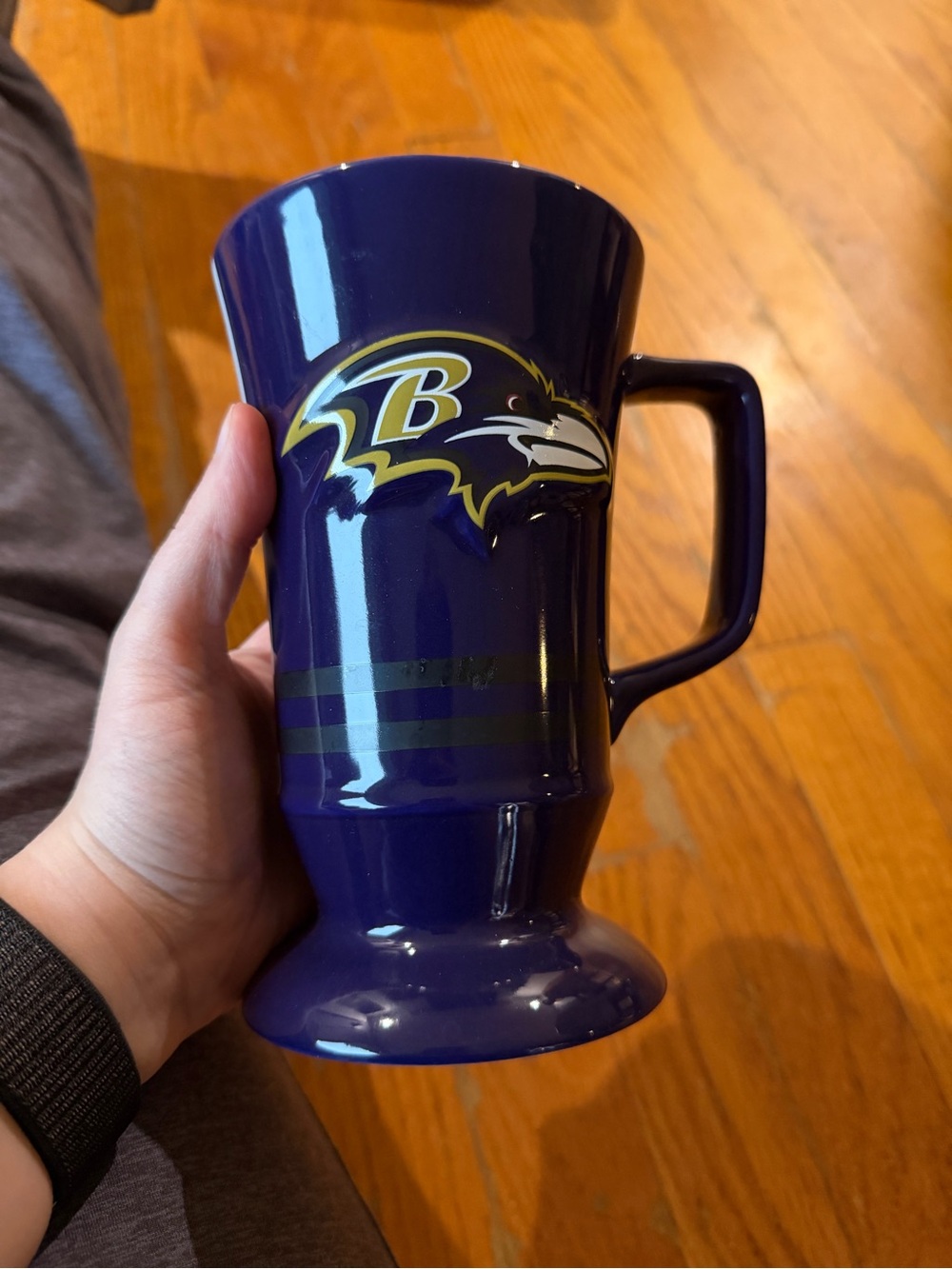 NFL Baltimore Ravens Purple Ceramic Logo Mug
